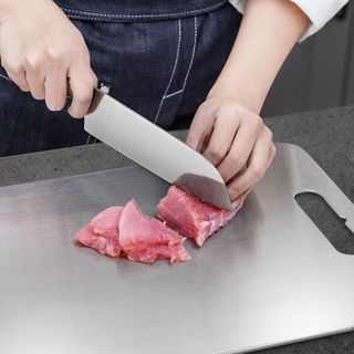 Thớt inox 304 Hàn Quốc - Dụng cụ nhà bếp Cao cấp
