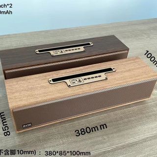 Loa bluetooth XM 520 Bass mạnh, công suất 20W siêu trầm , thiết kế vỏ gỗ dạng thanh để bàn