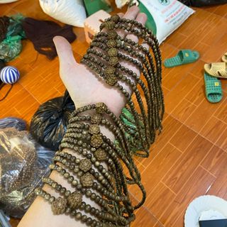 Vòng trầm hương mix hoa sen giá rẻ