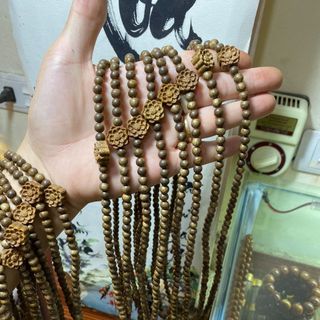Vòng trầm hương mix hoa sen giá rẻ