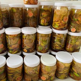 Chanh đào mật ong đường phèn hủ 1kg