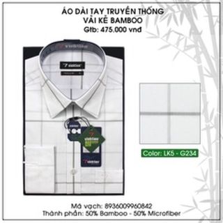 Áo Sơ Mi Dài Tay Caro Bamboo Regular Fit