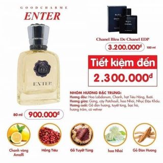 Nước Hoa Enter Good Charme 100ml