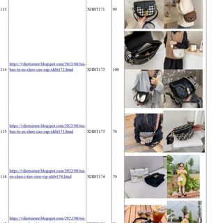 Túi bao tử kiểu dáng siêu sang chảnh XHBT175