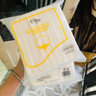 Bông tẩy trang Cotton bịch 222 miếng