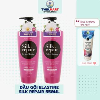 Dầu gội chăm sóc và nuôi dưỡng tóc Elastine Silk Repair Perfect Shining 550ml nhập Hàn Quốc giá sỉ