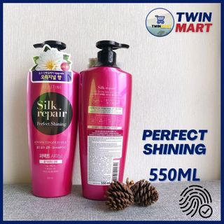 Dầu gội chăm sóc và nuôi dưỡng tóc Elastine Silk Repair Perfect Shining 550ml nhập Hàn Quốc