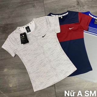 Đồ Thể Thao Áo Thun Nữ A Logo Thêu Thể Thao Siêu Đẹp Giá Sỉ