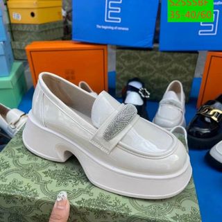 Giày lười nữ chất da mềm êm chân sỉ giá xưởng