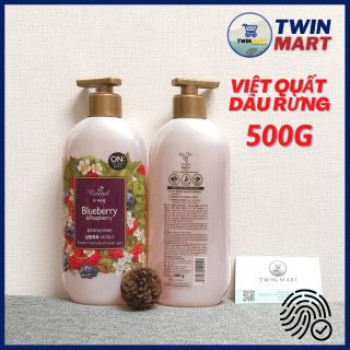 Sữa tắm On:The body natural 500ml hương Việt Quốc dâu rừng và Hạnh nhân vani