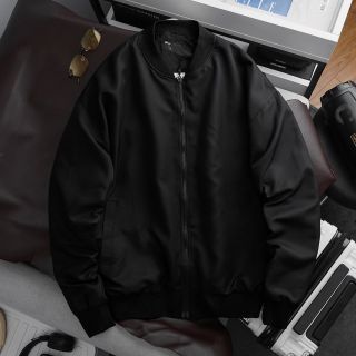 (bigsize) Áo khoác nam vải dù bomber form bigsize 90kg - 130kg
