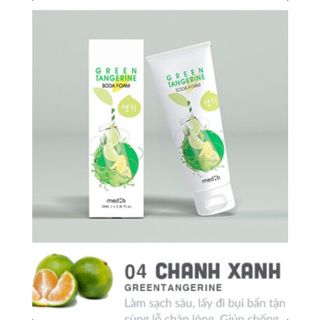 {Chính Hãng} Sữa Rửa Mặt SoDa Hoa Quả MEDB Nhập Khẩu Chính Hãng Hàn Chanh Vàng , Việt Quất ,Dưa Lưới ,Chanh Xanh ,Nho