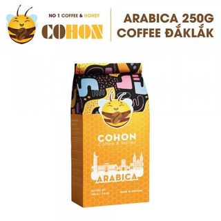 Cà phê Arabica thương hiệu COHON 250G sản xuất từ cà phê nguyên chất Tây Nguyên giá sỉ