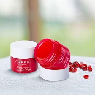 Mặt Nạ Ngủ Môi Giúp Cấp Ẩm, Tẩy Da Chết, Ngừa Lão Hoá Care:Nel Pomegranate Lip Night Mask 5g - Lựu