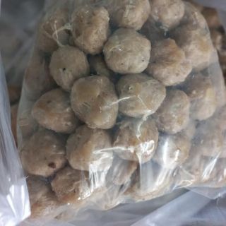 Bò viên loại 1 thơm ngon dai đặc biệt (có gân xay cùng)
