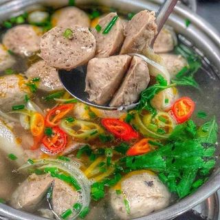 Bò viên loại 1 thơm ngon dai đặc biệt (có gân xay cùng)