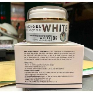 Kem dưỡng da white sữa dê và ngọc trai Thorakao 30g