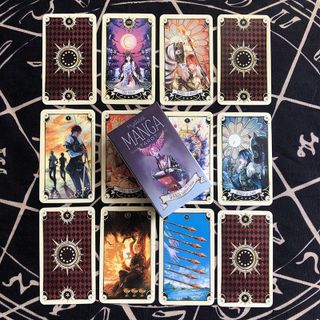 Bộ Thẻ Bài Mystical Manga Tarot Size Chuẩn + Tặng Kèm Hướng Dẫn