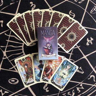 Bộ Thẻ Bài Mystical Manga Tarot Size Chuẩn + Tặng Kèm Hướng Dẫn