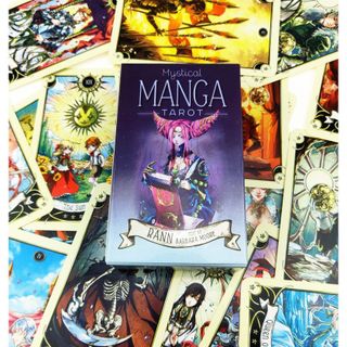 Bộ Thẻ Bài Mystical Manga Tarot Size Chuẩn + Tặng Kèm Hướng Dẫn