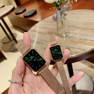 ĐỒNG HỒ D W LƯỚI CHỮ NHẬT NAM
