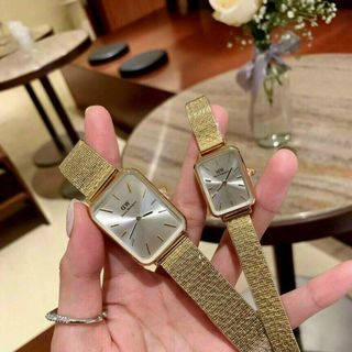 ĐỒNG HỒ D W LƯỚI CHỮ NHẬT NAM