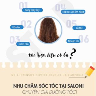 Tinh chất phục hồi tóc hư tổn chuyên sâu Medb không cần đến Spa vẫn có mái tóc đẹp 10ml/gói