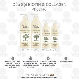 {CHÍNH HÃNG MẪU MỚI} DẦU GỘI XẢ BIOTIN COLLAGEN VOUDIOTY NEW SIÊU MỀM MƯỢT CHO TÓC KHÔ PHỤC HỒI TÓC- 500ml -1000ml