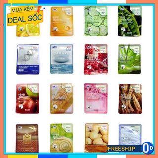 Lẻ 01 miếng Mặt nạ 3W Clinic Fresh Mask 23ml (Nhiều Vị)