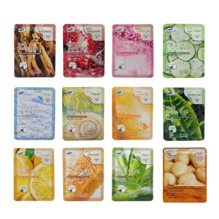 Lẻ 01 miếng Mặt nạ 3W Clinic Fresh Mask 23ml (Nhiều Vị)