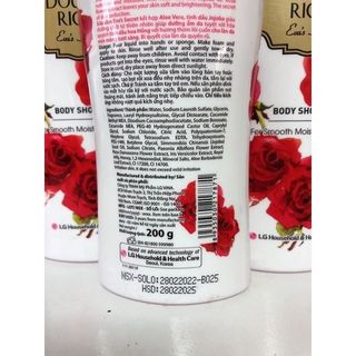 [Chai mini du lịch] Sữa tắm double rich hương nước hoa thiên nhiên 200g