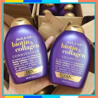 DẦU GỘI -XẢ BIOTIN COLLAGEN CHỐNG RỤNG TÓC 385ML