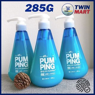 Chai Kem Đánh Răng Perioe Pumping Hàn Quốc Cool Mint bạc hà - Herb thảo dược - Citrus Cam