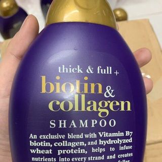 DẦU GỘI -XẢ BIOTIN COLLAGEN CHỐNG RỤNG TÓC 385ML