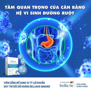 Men vi sinh Bỉ - hỗ trợ tiêu hoá, táo bón tiêu chảy cho trẻ em, người lớn