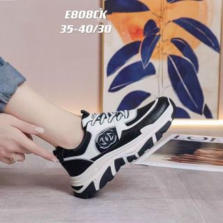 Giày thể thao nữ chất da mềm E808