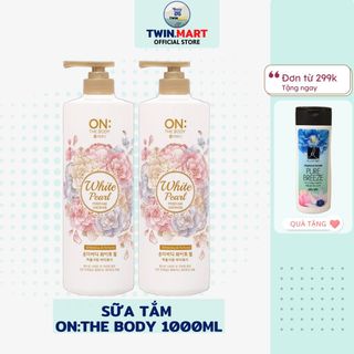 Date xa 2024 TPHCM Sữa tắm hương nước hoa On: The Body Perfume 2021 - Hàn Quốc - White Pearl