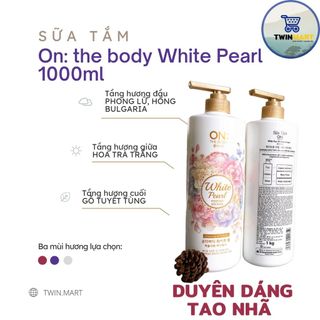 Date xa 2024 TPHCM Sữa tắm hương nước hoa On: The Body Perfume 2021 - Hàn Quốc - White Pearl giá sỉ