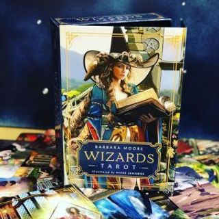 Bộ bài Wizards Tarot Kit by Barbara Moore giá sỉ
