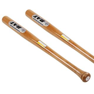 Gậy bóng chày gỗ/ nhôm/ quả bóng chày chất liệu tốt chắc chắn giúp tập luyện thể thao