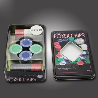 Bộ Phỉnh Poker 100 Chip Tiện Dụng giá sỉ