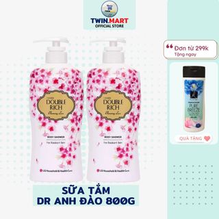 DATE 2024 - 800ml Sữa Tắm Hương Hoa Double Rich Body Shower - Hàn Quốc - hương Hoa Anh Đào giá sỉ
