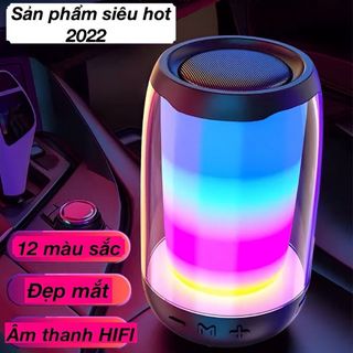 LOA BLUETOOTH PLUSE 4 MINI ĐÈN LED THEO NHẠC SIÊU HAY