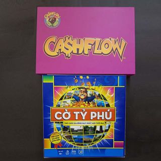 Combo Học Làm Giàu: Cờ tỷ phú Việt Nam + Game Tài Chính CashFlow