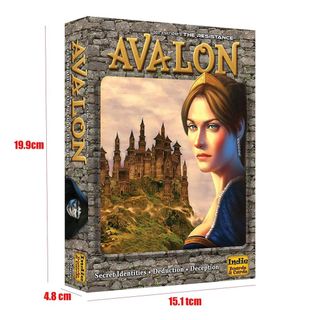 Avalon Bộ thẻ bài trò chơi Truyền Thuyết Vua Arthur | Board game nhập vai ẩn danh suy luận The Resistance