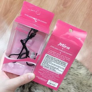 Bấm mi siêu cong cực êm Mira Eyelash Curler Expert HỒNG