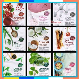 [NHẬP KHẨU HÀN QUỐC]Mặt Nạ Dưỡng Da Holikey Hàn Quốc Essence Sheet Mask 25ml, Nhân Sâm, Nha Đam, Trà Xanh, Lựu, Collagen giá sỉ