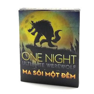 Bộ Thẻ Bài Ma Sói One Night Việt Hoá - Game Ẩn Vai Vui Nhộn Hấp Dẫn