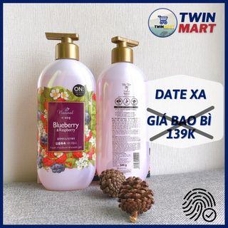 [ĐƠN 299K TẶNG SỮA TẮM 36K] COMBO HỘP QUÀ SỮA TẮM ON:THE BODY - DẦU GỘI SILK REPAIR NHẬP KHẨU HÀN QUỐC