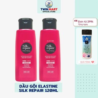 Dầu gội Elastine Silk Repair 120ml nhập khẩu Hàn Quốc - chai mini du lịch